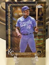2025 Topps Gilded Collection Base Set Bo Jackson #54 card
