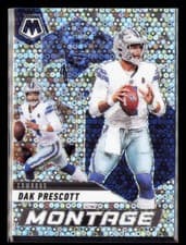 2025 Panini Mosaic Montage Dak Prescott #20 card