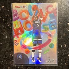 2025-26 NBA Hoops Bounce House Anthony Edwards #BH-1 card