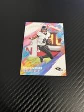 2025 Panini Rookies & Stars Artistry in Motion Lamar Jackson #2 card
