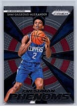 Shai Gilgeous Alexander 2018 Panini Prizm Freshman Phenoms card