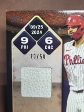 2025 Topps Rounding the Bases Relics Nick Castellanos #RTB-NCA card