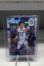Kendall Brown 2022 Panini Donruss Optic card