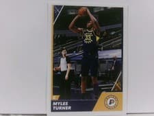 Myles Turner 2021-22 Panini NBA Sticker & Card Collection (Brazil) Base Set card