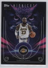 2025-26 Topps Midnight Night Owls LeBron James #NO-1 card