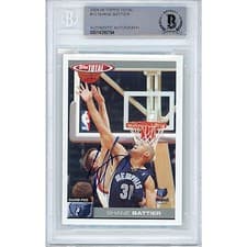 Shane Battier 2004-05 Topps Total Base Set card