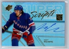 Matt Rempe 2024-25 SPx SuperScripts Rookies card