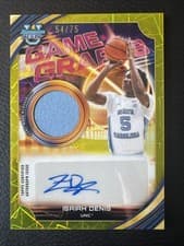 2025-26 Bowman University Best Game Graphs Isaiah Denis #GG-ID card