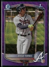 2025 Bowman Chrome Prospects Diego Tornes #BCP-214 card