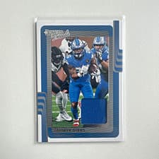 2025 Donruss Donruss Threads Jahmyr Gibbs #DTH-JGS