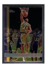 Shaquille O'Neal 1997 Topps Chrome card