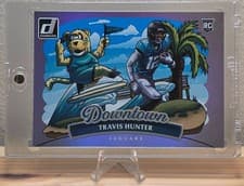 2025 Donruss Downtown! Horizontal Travis Hunter #13 card
