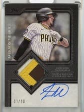 2025 Topps Autograph Patch Jackson Merrill #TFAP-JM card