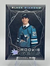 2025-26 Upper Deck Black Diamond Rookie Gems Michael Misa #RG-MM card
