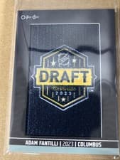 2024-25 O-Pee-Chee First Round Draft Patches Adam Fantilli #DP-2 card