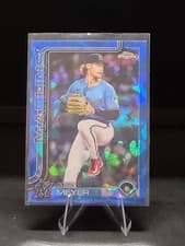 2025 Topps Chrome Update Sapphire Base Set Max Meyer #USC183 card