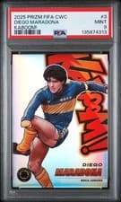 2025 Panini Prizm FIFA Club World Cup Kaboom! Diego Maradona #3 card