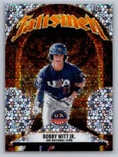 2026 Panini Stars & Stripes Prizm Talismen Bobby Witt Jr. #24 card