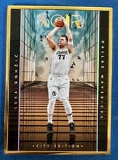 2024-25 Panini Noir Base Set Luka Doncic #207 card