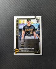 2025 Topps Update Real One Golden Mirror Autographs Thomas Harrington #US273 card
