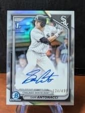 2024 Bowman Draft Chrome Prospect Autographs Sam Antonacci #CPA-SA card