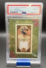 2025 Topps Allen & Ginter Allen & Ginter Mini Framed Relics Riley Greene #MFR-RG card