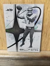 2025 Panini Black White Night Justin Fields #8 card
