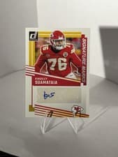 2025 Donruss Signature Marks Kingsley Suamataia #SM-KSA card