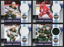 2024-25 SP Game Used 2023 Global Series Sweden Fabrics Marcus Johansson #GSF-MJ card