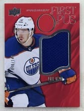 2024-25 Upper Deck Premier First Opus Rookie Jersey Phil Kemp #FO-PK card