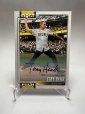 2026 Topps First Pitch Autographs Tony Hawk #FP-6 card