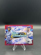 2025 Topps Cosmic Chrome Star Cluster Dual Autographs Bo Jackson/Bobby Witt Jr. #SCDA-JW card