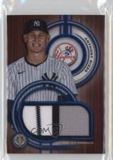 2025 Topps Tribute Single-Player Dual Relics Anthony Rizzo #DR-AR card