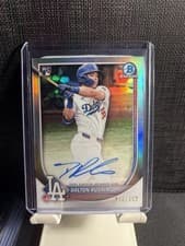 2025 Bowman Chrome Rookie Autographs Dalton Rushing #CRA-DR card