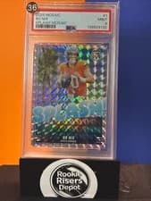 Bo Nix 2025 Panini Mosaic Splash card