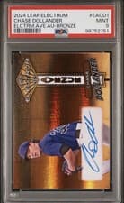 2024 Leaf Electrum Baseball Electrum Avenue Chase Dollander #EA-CD1 card