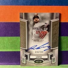 2024 Topps Tier One Break Out Autographs Pablo López #BOA-PL