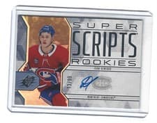 2025-26 SPx Rookie SuperScripts Ivan Demidov #SSR-ID card