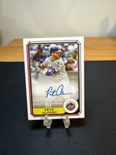 2025 Topps Archives 1987 Topps Boardwalk and Baseball Autographs Pete Alonso #87BBA-PA