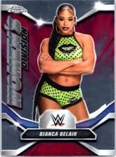 2026 Topps Chrome WWE Women's Division Bianca Belair #WDV-15 card