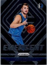 Luka Doncic 2018 Panini Prizm Emergent card