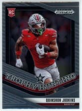 2025 Panini Prizm Draft Picks Trophy Hunting Quinshon Judkins #15 card