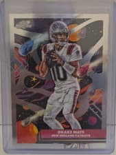 2025 Topps Cosmic Chrome Base Set Drake Maye #66 card