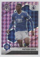Patson Daka 2021 Panini Prizm Premier League card