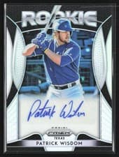 Patrick Wisdom 2019 Panini Prizm Rookie Autographs card