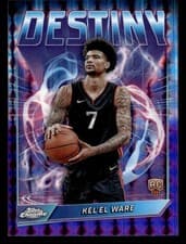 2024-25 Topps Chrome Destiny Kel'el Ware #D-11 card