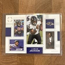 2025 Panini Origins Original Gridiron Lamar Jackson #1 card