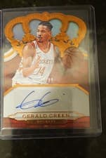 Gerald Green 2018 Panini Crown Royale Crown Autographs card