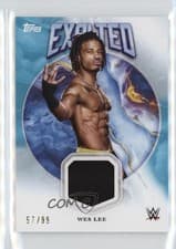 2025 Topps Exalted WWE Wrestling Exalted Relics Wes Lee #ER-WLE card