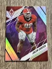 Jalen Carter 2023 Panini Chronicles Draft Picks Phoenix card
